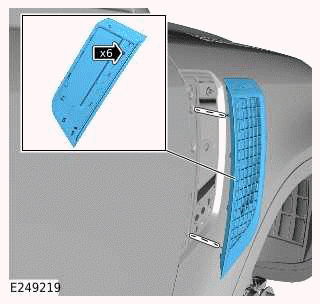 Front Fender Trim Panel